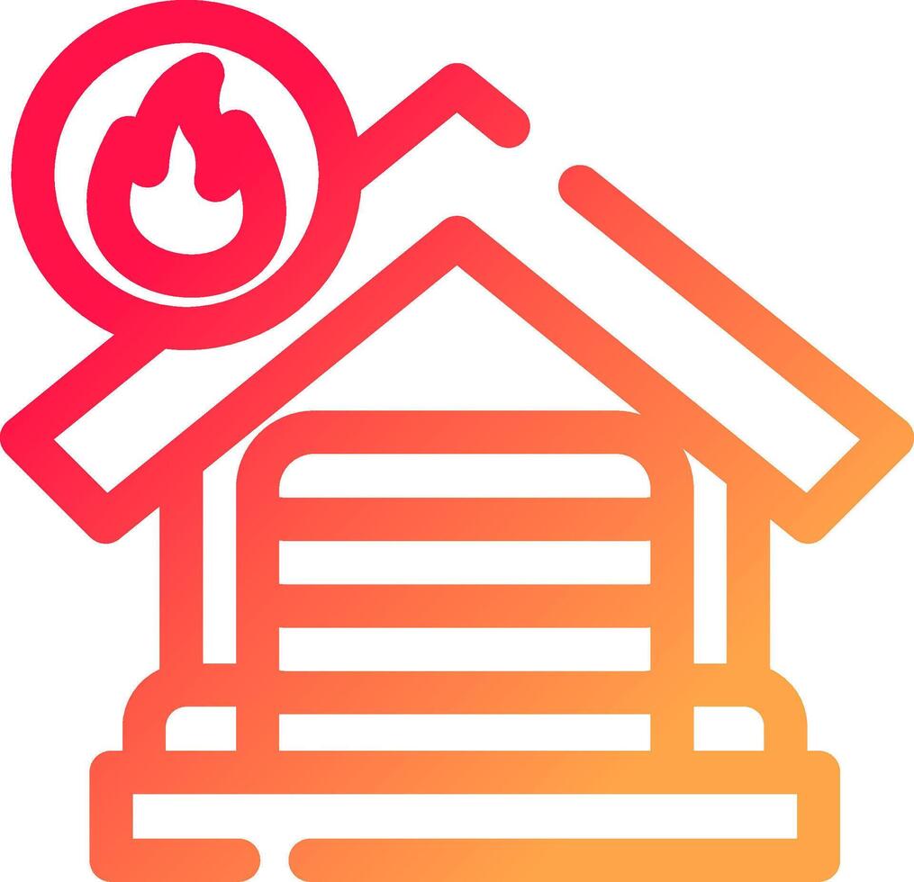 Fire Department Creative Icon Design vector