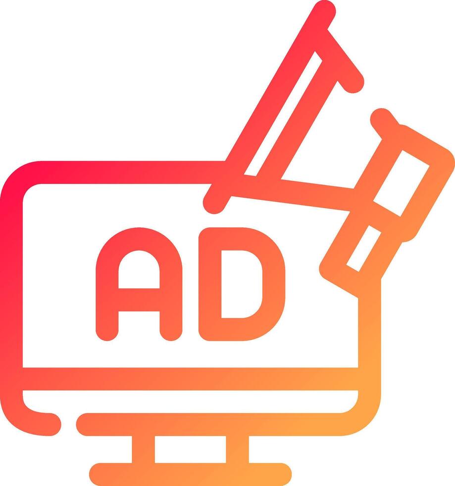 Digital Marketing Creative Icon Design vector