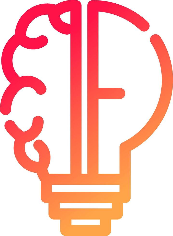 glyph  colour Gradient Circle vector