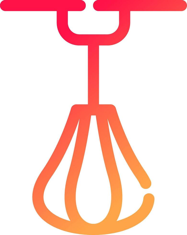 Punching Ball Creative Icon Design vector