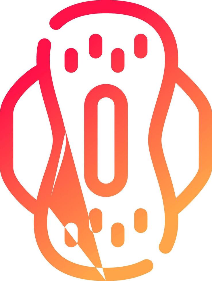 glyph  colour Gradient Circle vector