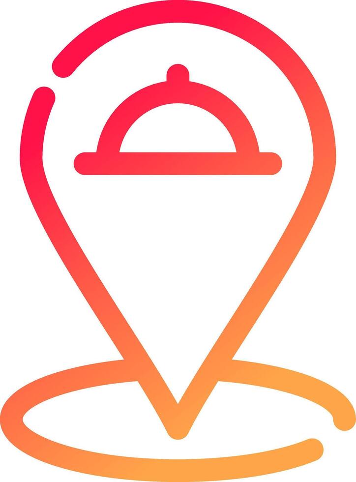 glyph  colour Gradient Circle vector