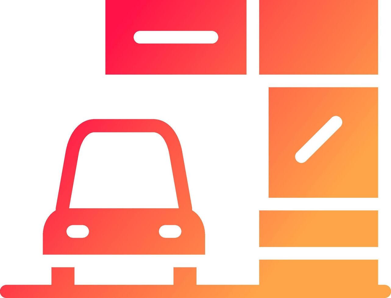 glyph  colour Gradient Circle vector