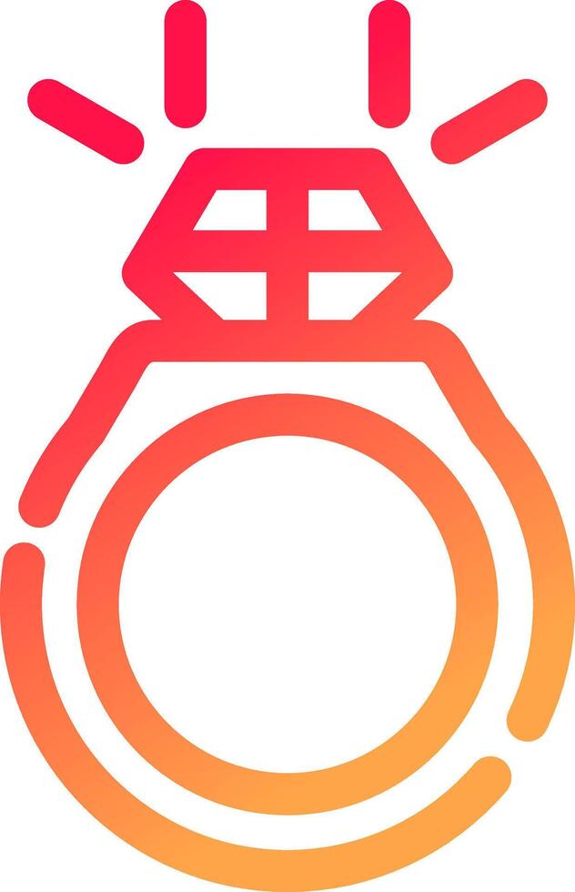 Ring Creative Icon Design vector