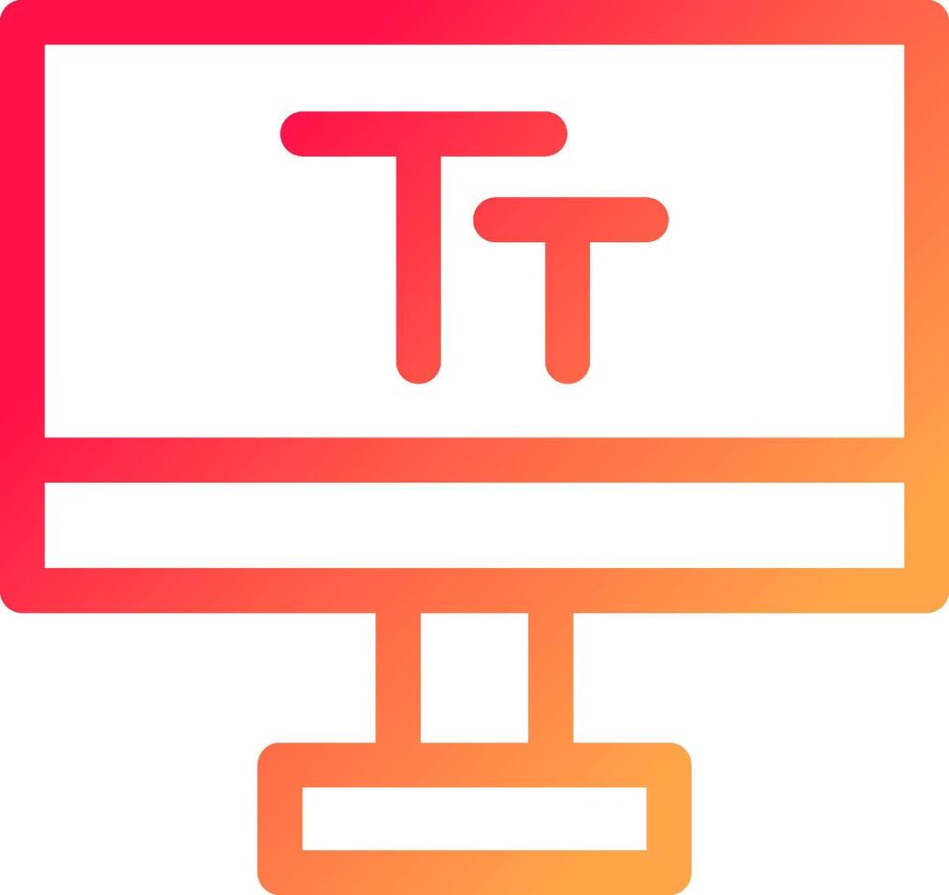 Text Edit Creative Icon Design vector
