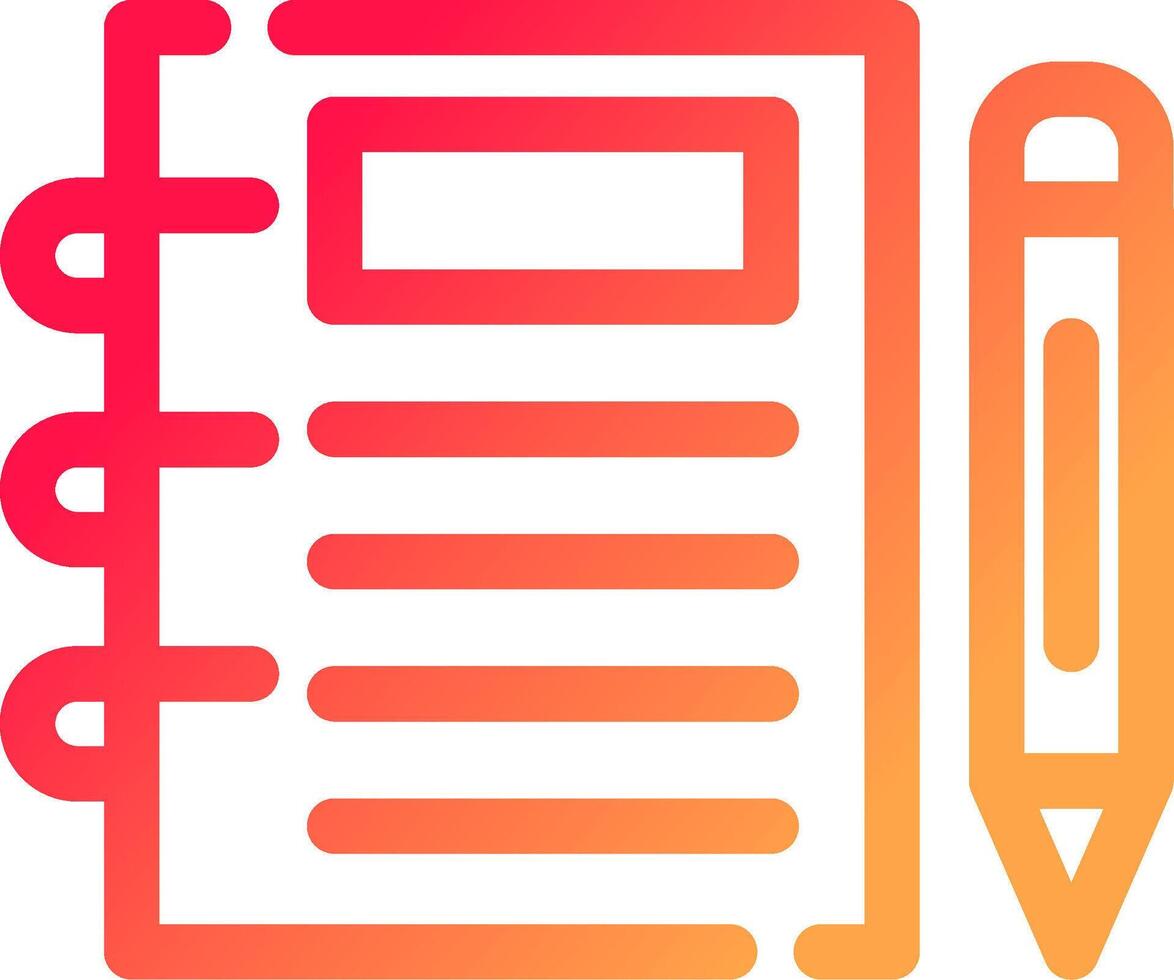 glyph  colour Gradient Circle vector