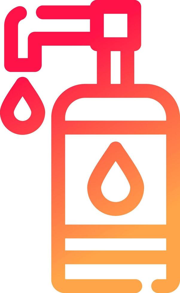 glyph  colour Gradient Circle vector
