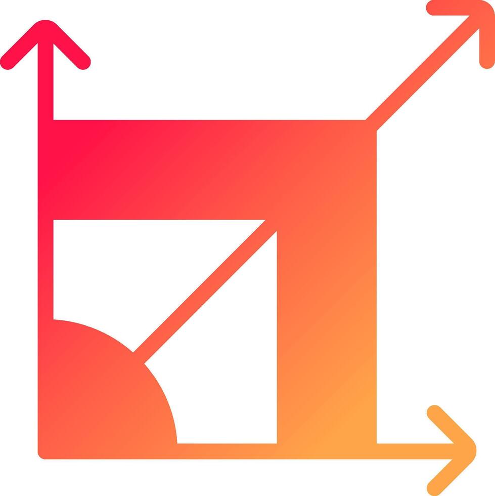 glyph  colour Gradient Circle vector