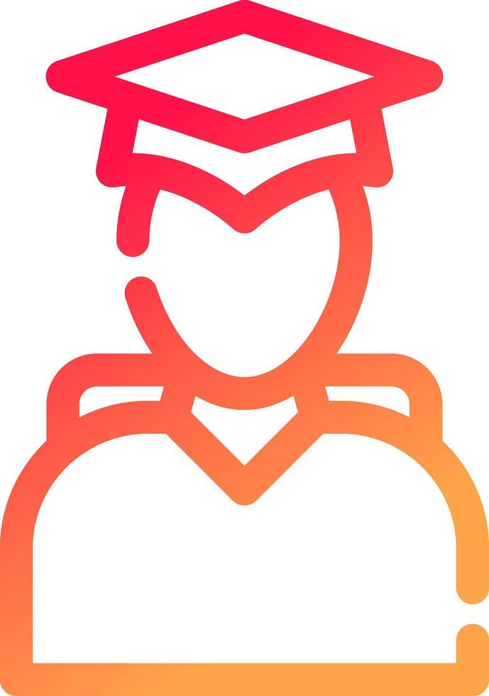 glyph  colour Gradient Circle vector