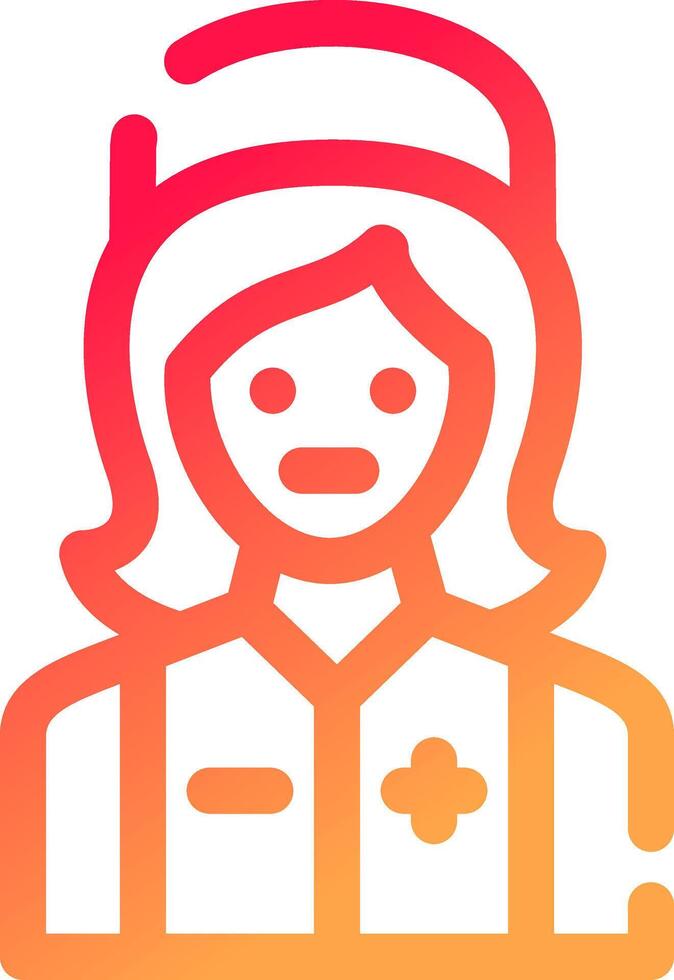 glyph  colour Gradient Circle vector