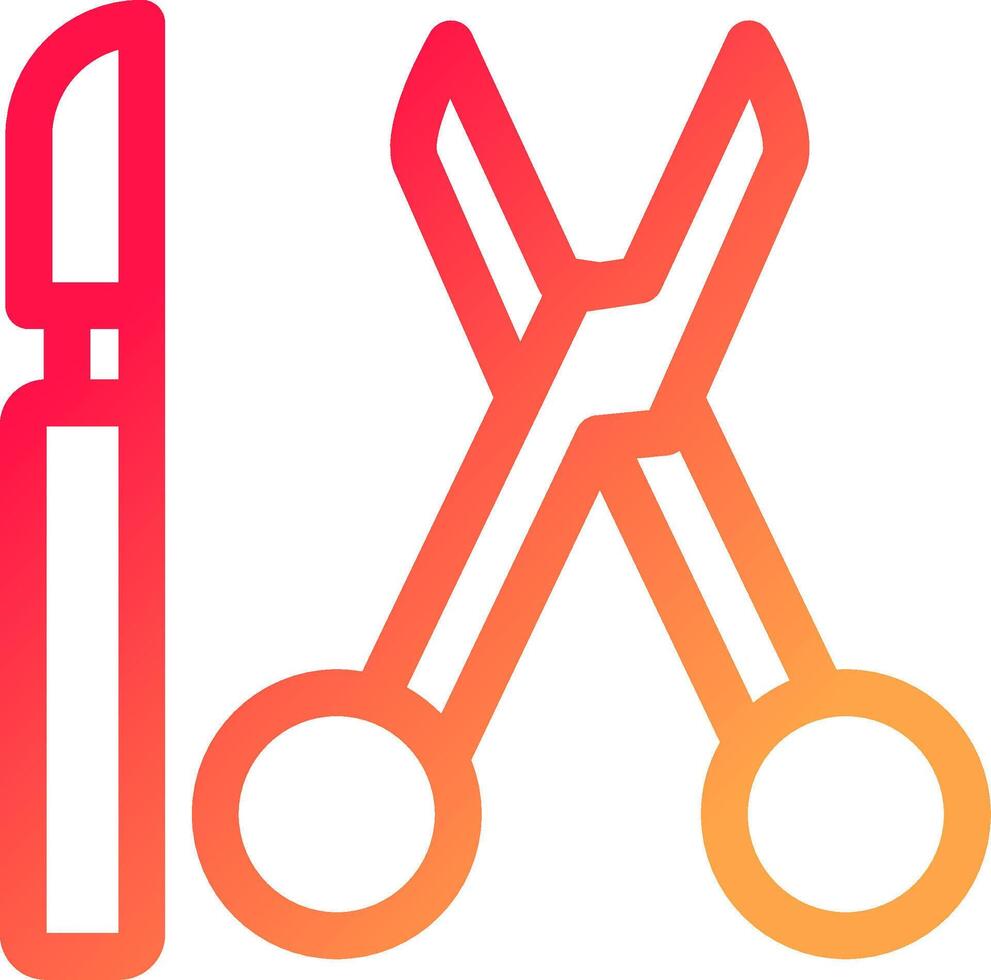 Surgery Creative Icon Design vector