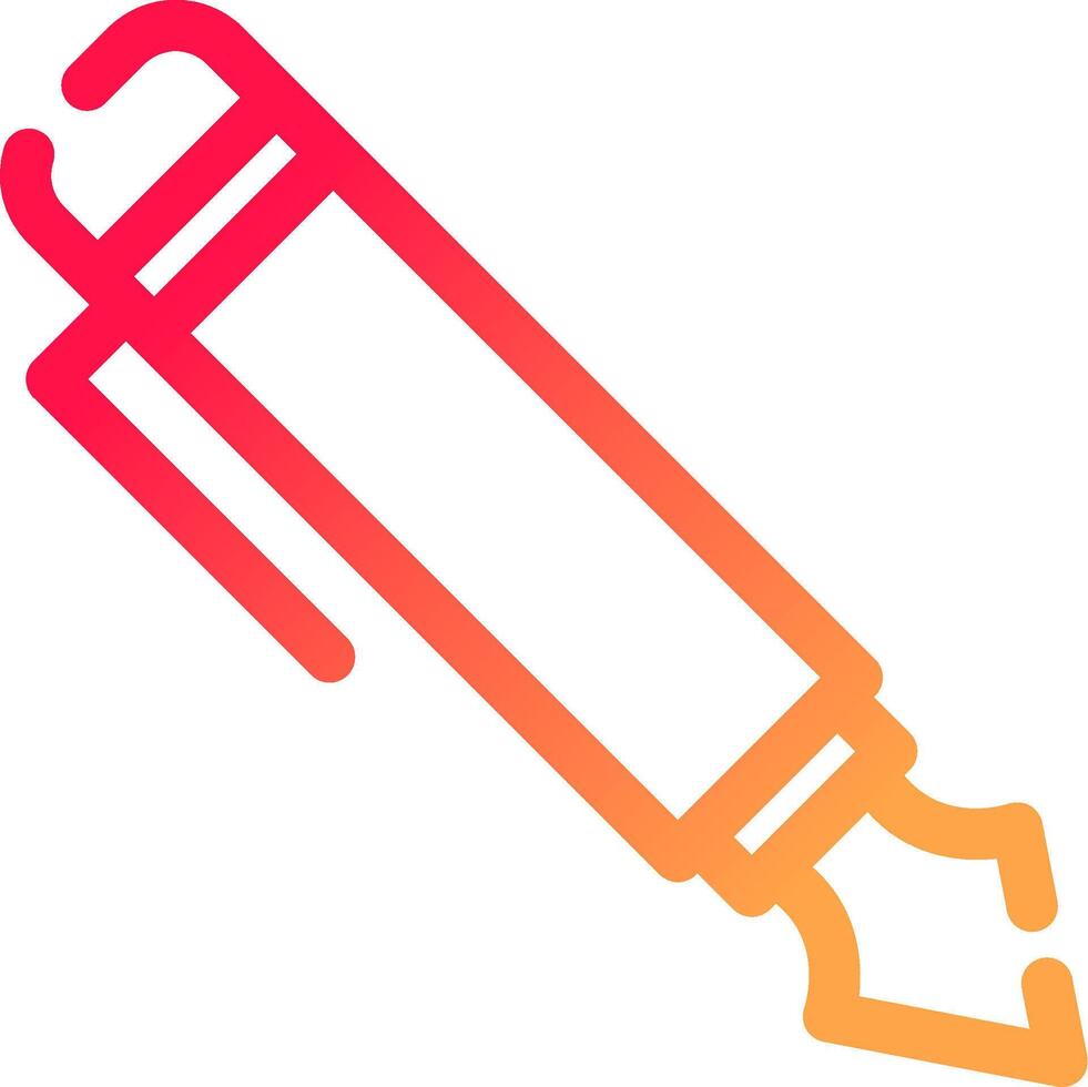 Fountain Pen Creative Icon Design vector