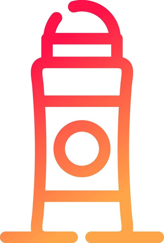 Deodorant Creative Icon Design vector