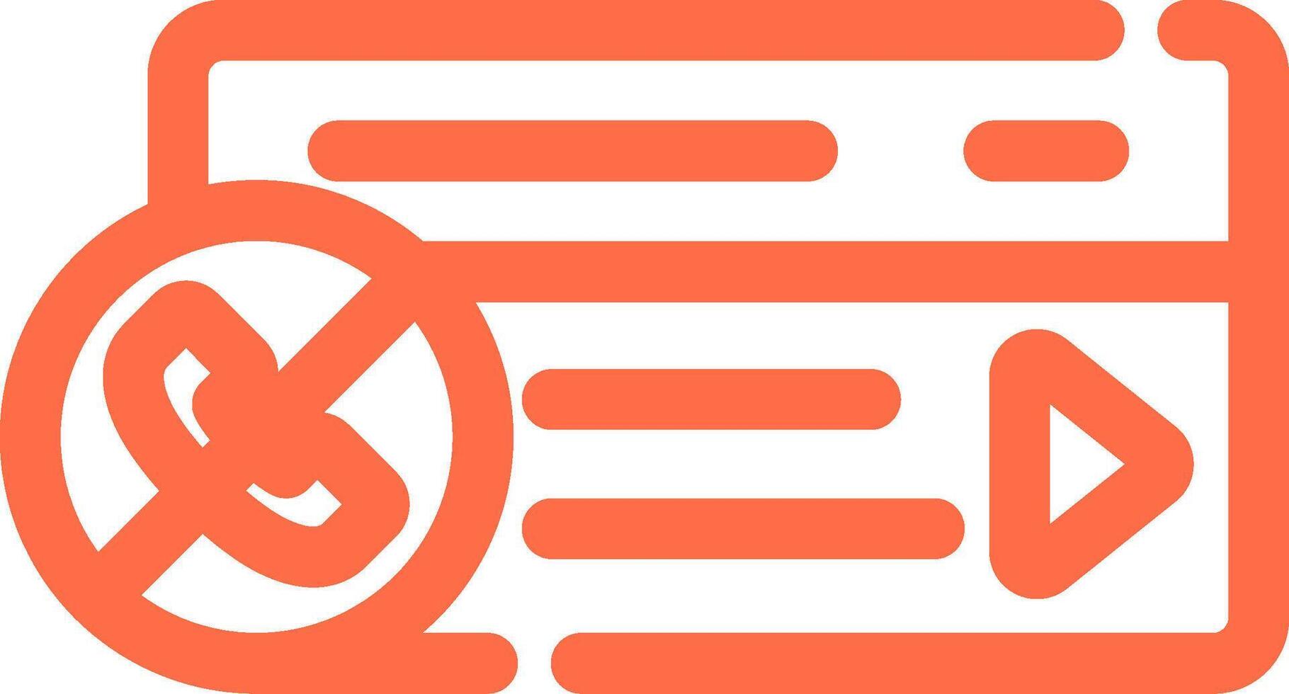 Contactless Services Creative Icon Design vector