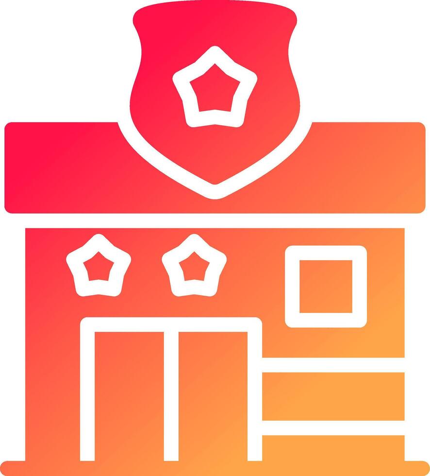 glyph  colour Gradient Circle vector