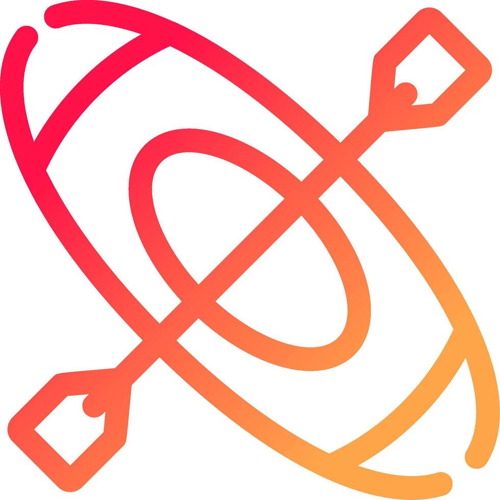 Canoe Creative Icon Design vector