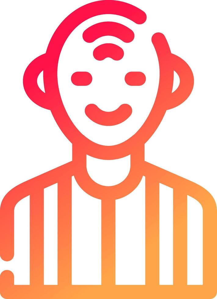 glyph  colour Gradient Circle vector