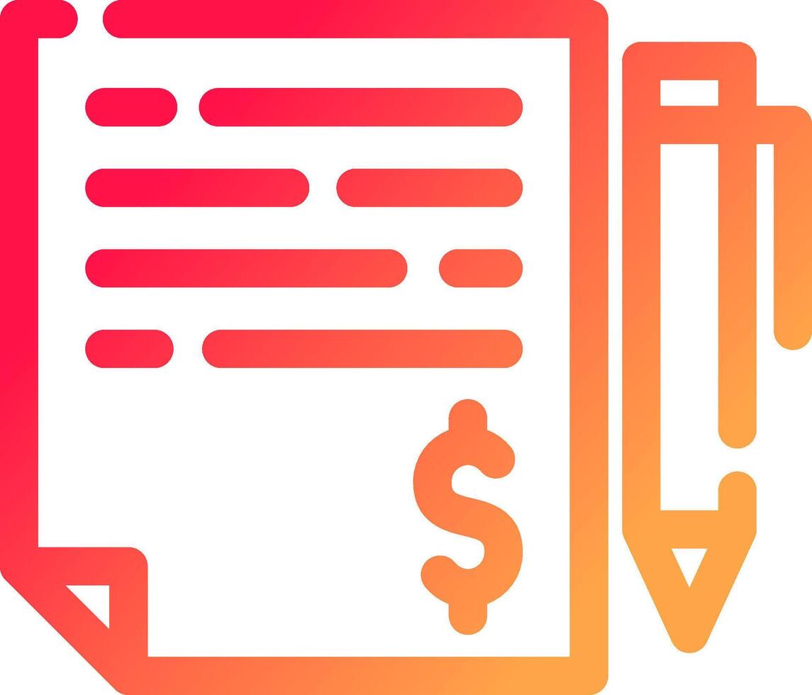 glyph  colour Gradient Circle vector