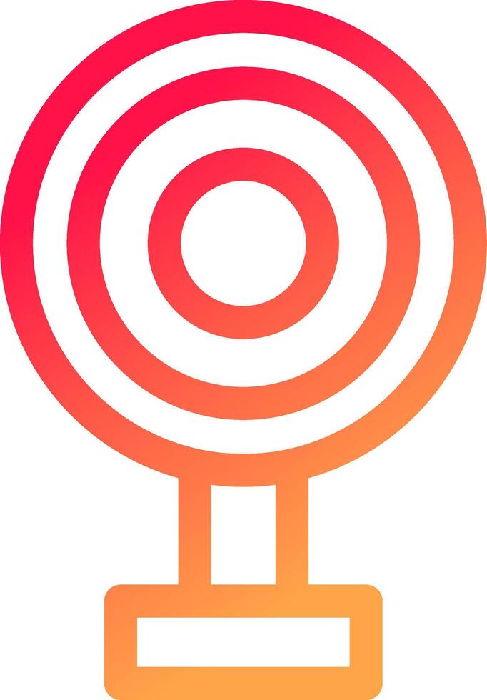 glyph  colour Gradient Circle vector