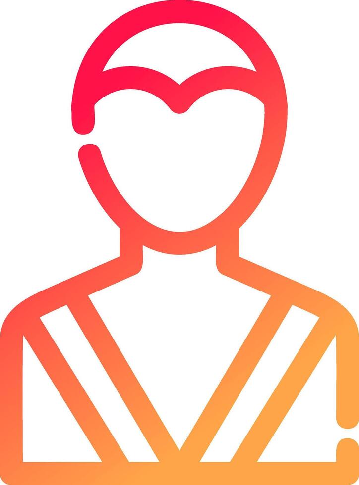 Fighter Creative Icon Design vector