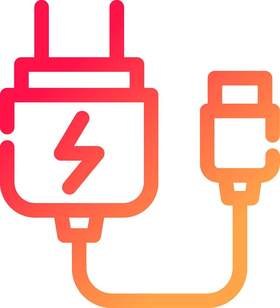 Charger Creative Icon Design vector