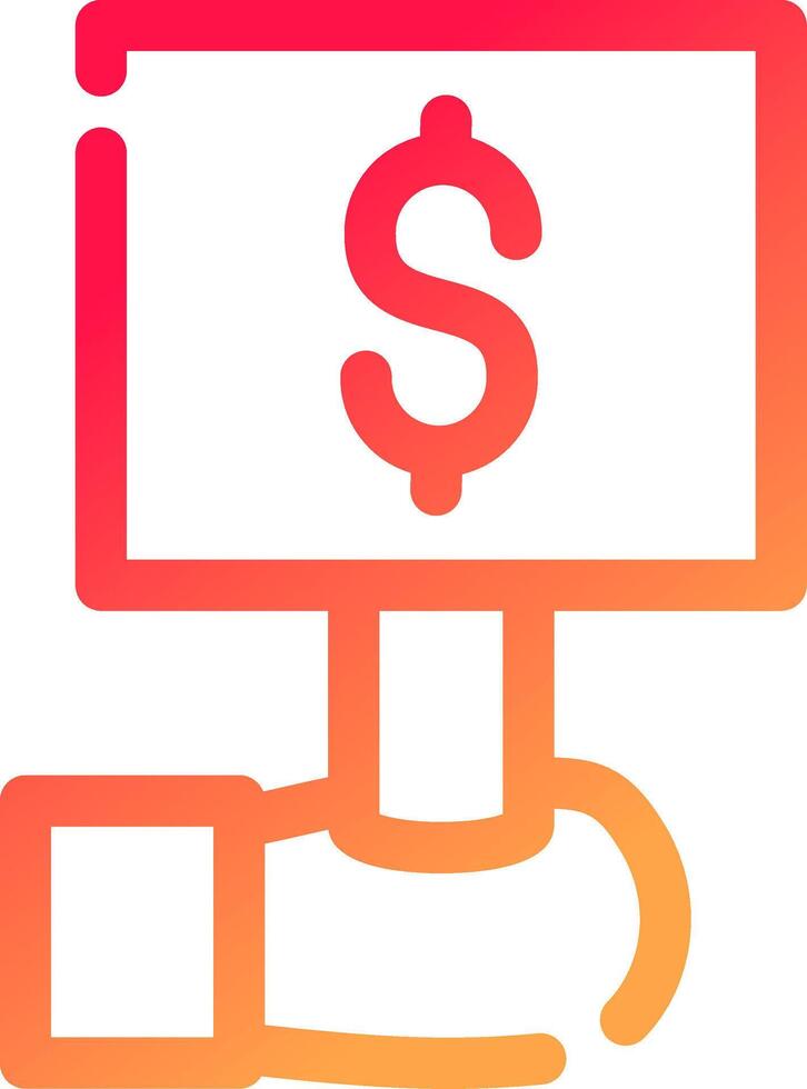 Bidding Creative Icon Design vector