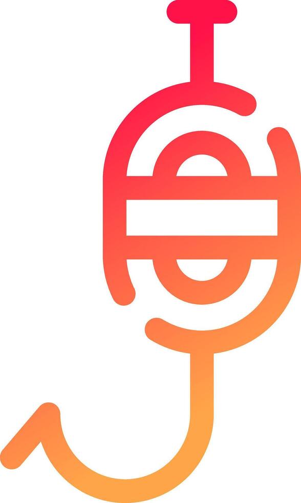 glyph  colour Gradient Circle vector