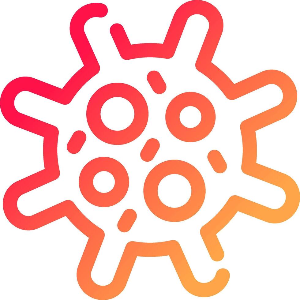 Virus Creative Icon Design vector