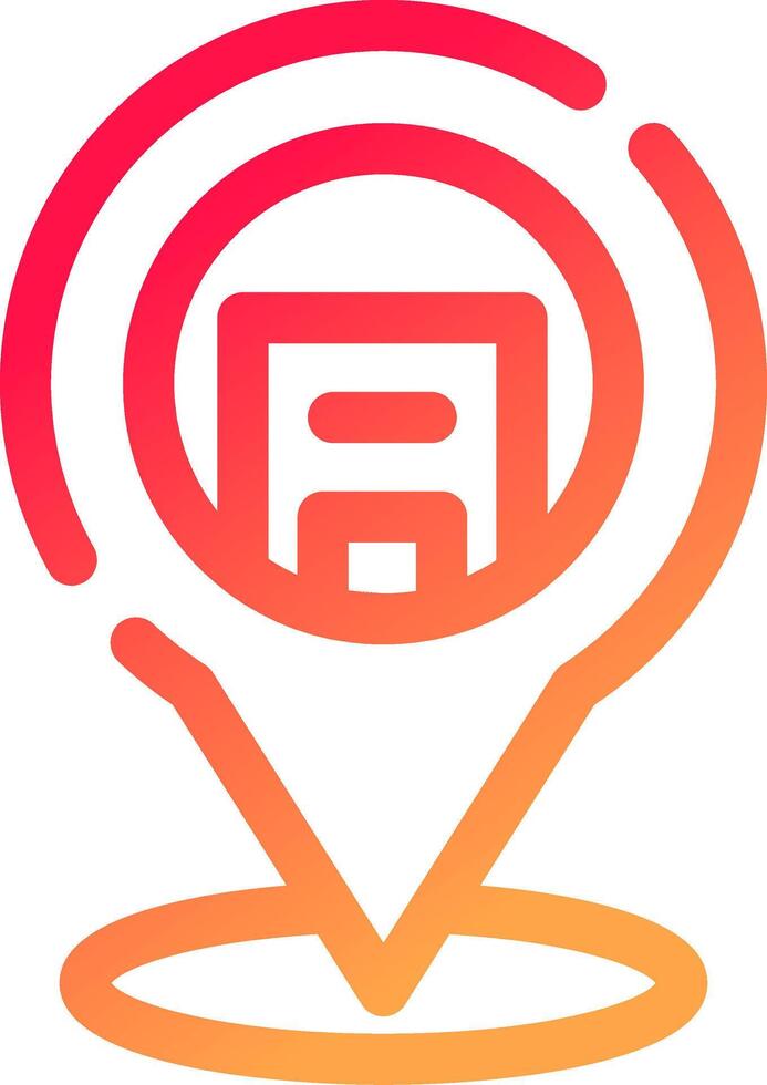 Location Creative Icon Design vector