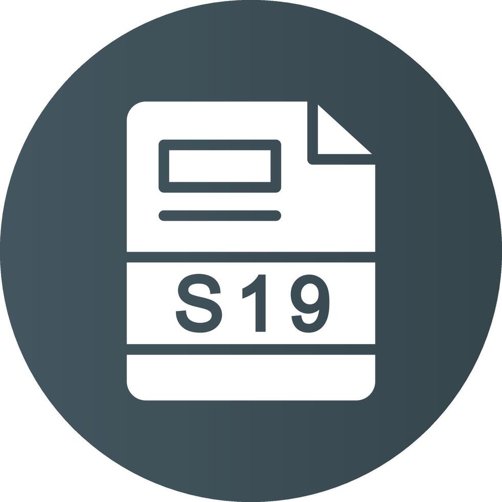 S19 Creative Icon Design vector