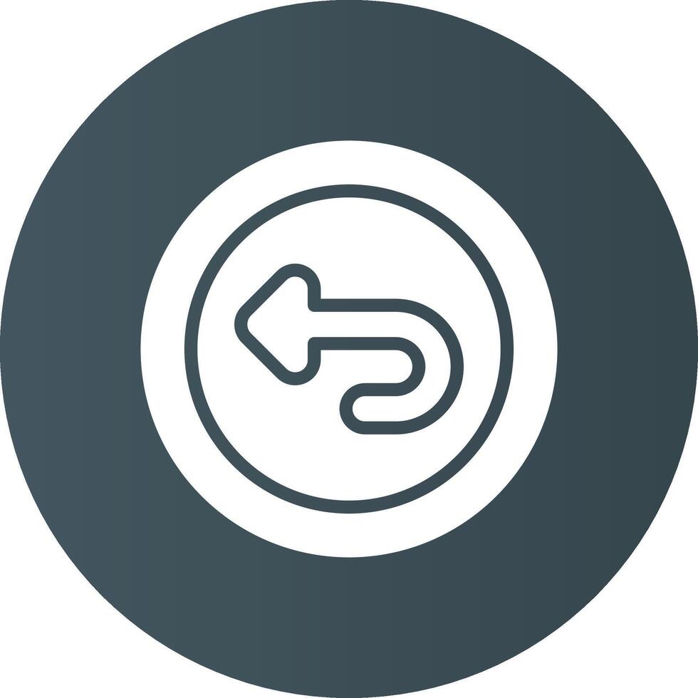 Undo Creative Icon Design vector
