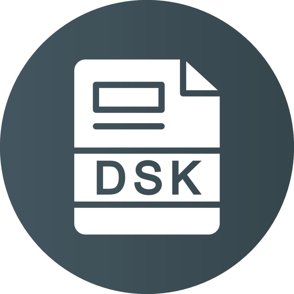 DSK Creative Icon Design vector