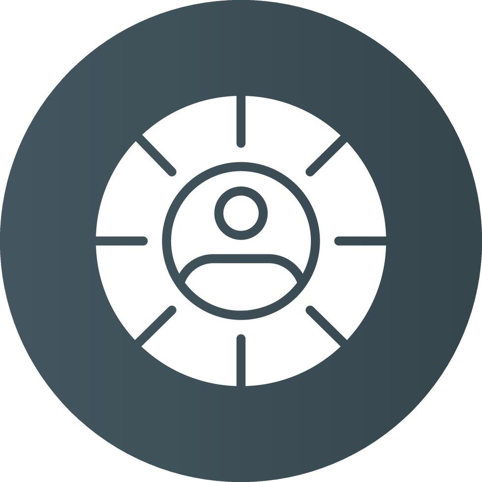 Targeting Creative Icon Design vector