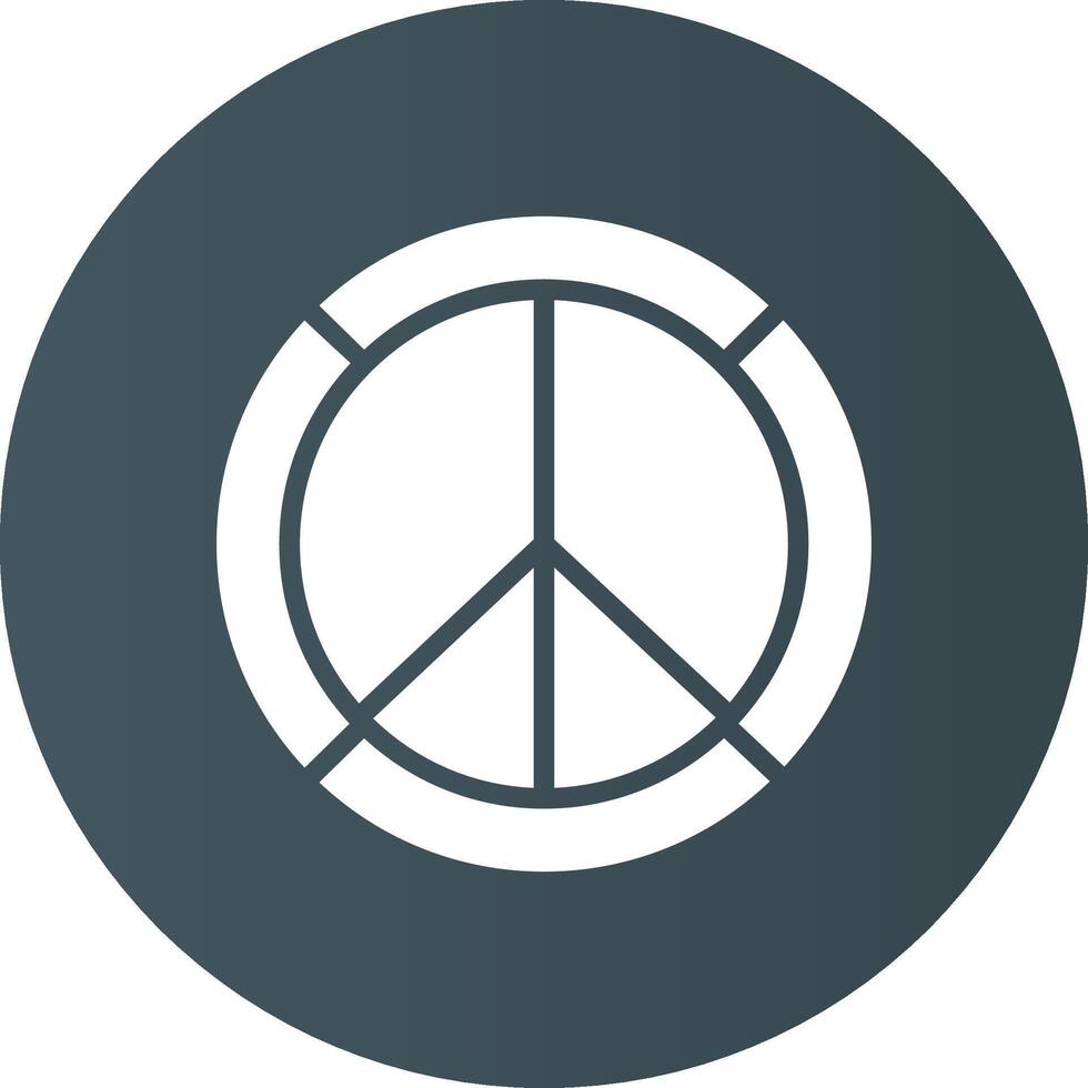 Peace Creative Icon Design vector