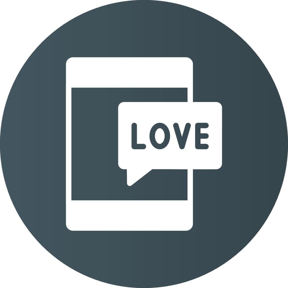 Love Call Creative Icon Design vector