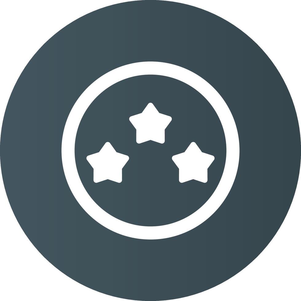 Glyph Circle Light Black Gradient vector