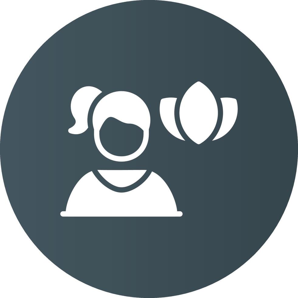 Meditation Creative Icon Design vector