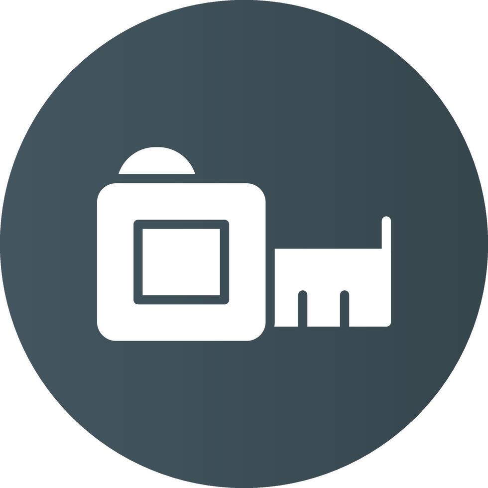 Measuring Tape Creative Icon Design vector