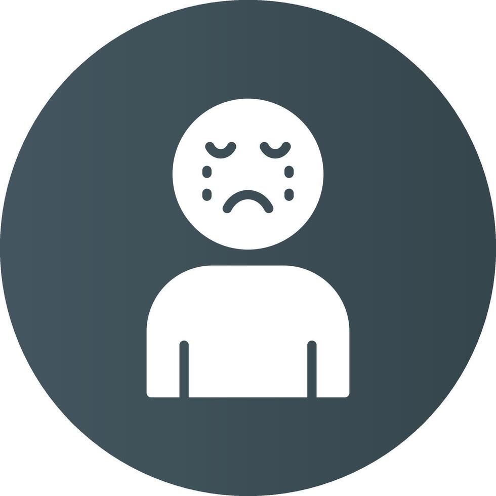 Tears Creative Icon Design vector