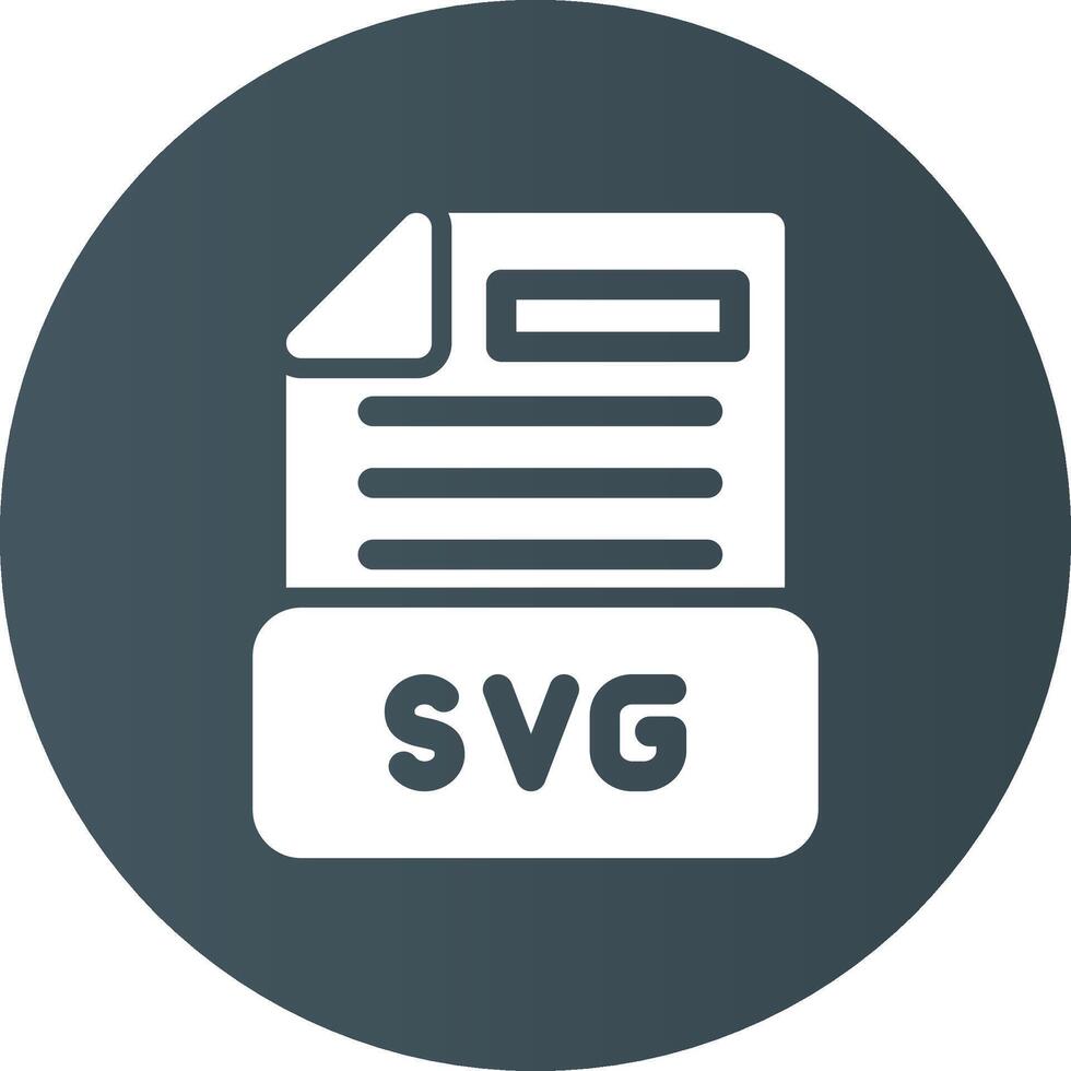 diseño de icono creativo de archivo svg vector