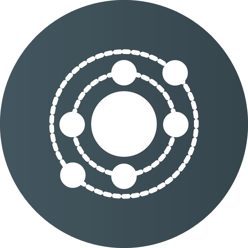 Planet Creative Icon Design vector