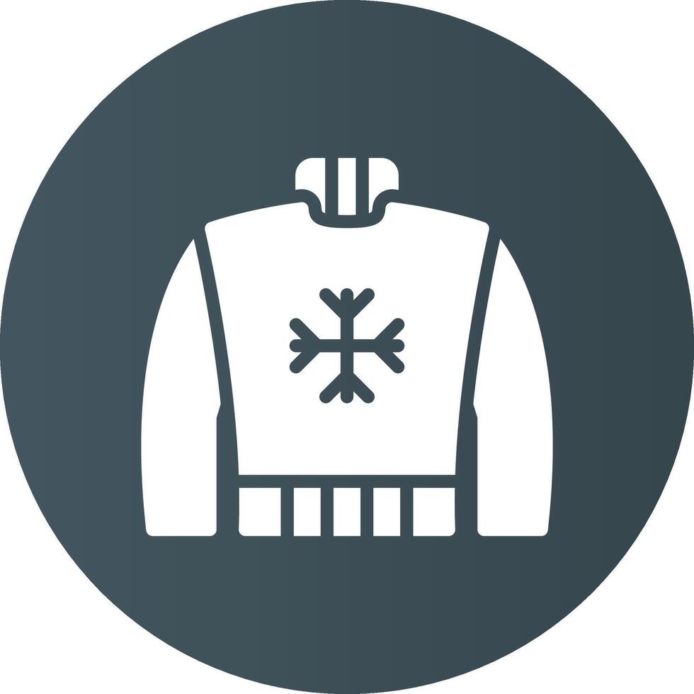 Sweater Creative Icon Design vector
