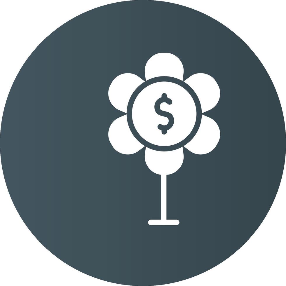 Money Growth Creative Icon Design vector