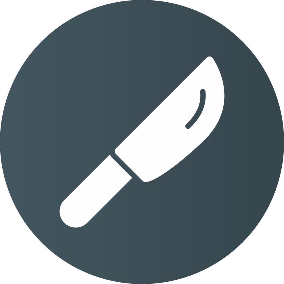 diseño de icono creativo de cuchillo vector