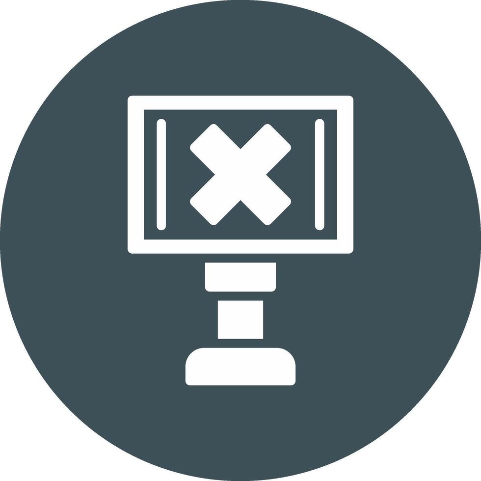 Railroad Crossing Creative Icon Design vector