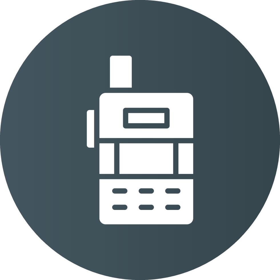 Transceiver Creative Icon Design vector