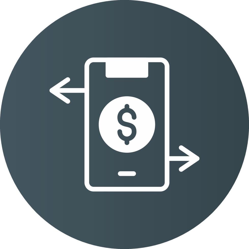 Online Transfer Creative Icon Design vector