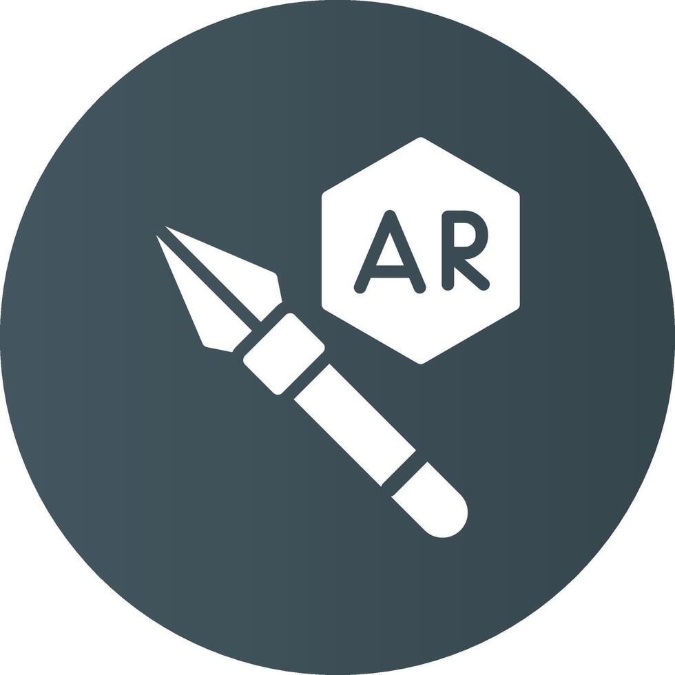 Arkansas lanza lanzamiento creativo icono diseño vector