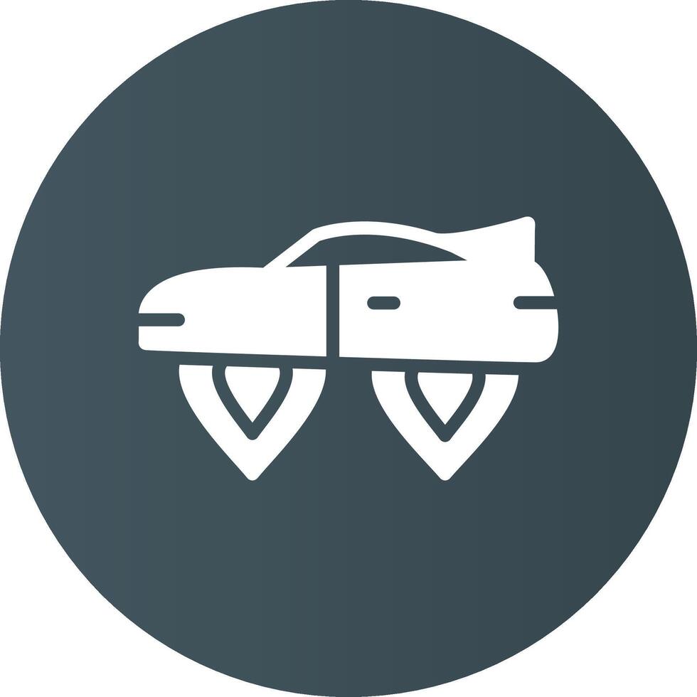 Future Transport Creative Icon Design vector