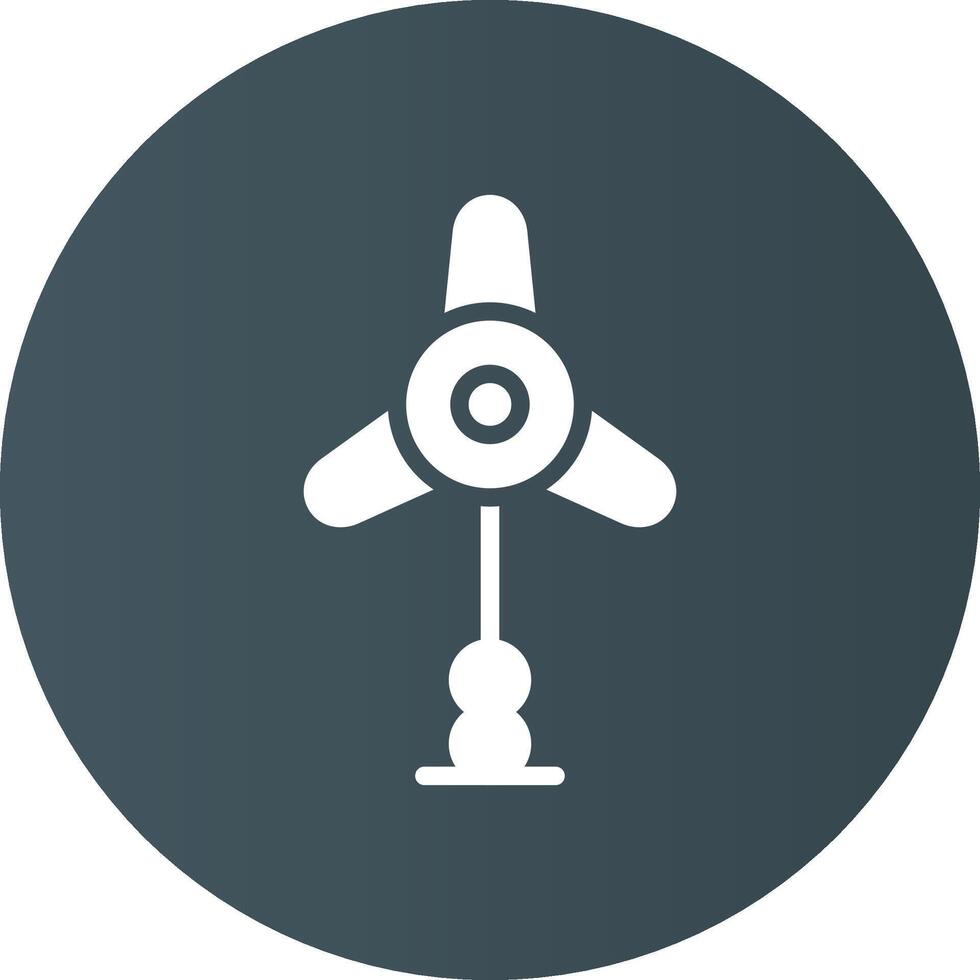 Windmill Creative Icon Design vector